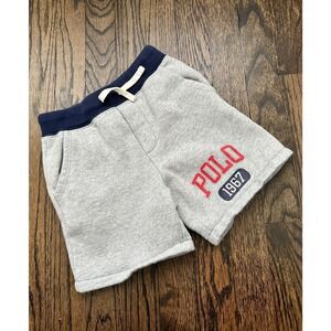 POLO Ralph Lauren Shorts Boys 6 Gray Terry